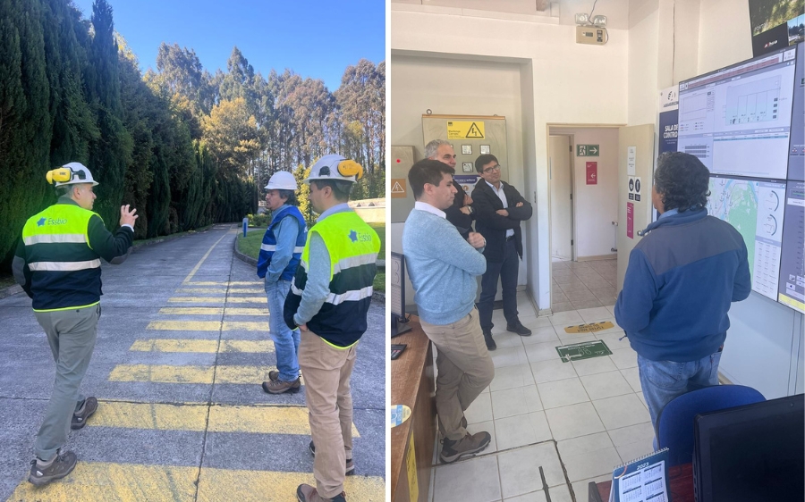 Equipos de Aguas Décima y Essbio realizan transferencia tecnológica en manejo de aguas servidas